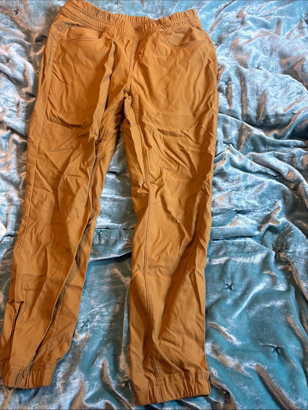 Women’s Jogger Pants - mustard
